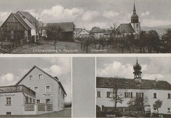Alte Postkarte Emtmannsberg Foto Archiv VG Weidenberg