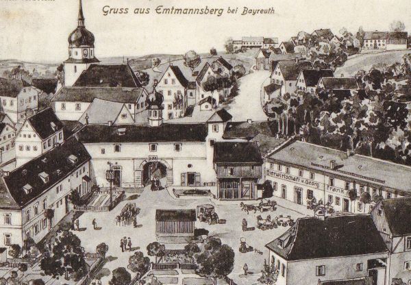 Alte Postkarte Emtmannsberg Foto Archiv VG Weidenberg